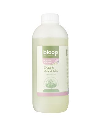 Bloop All Natural Oats & Lavanda Shampoo - naturalny szampon oczyszczający dla psa z ekstraktem z owsa i olejkiem lawendowym, koncentrat 1:5 - 1L