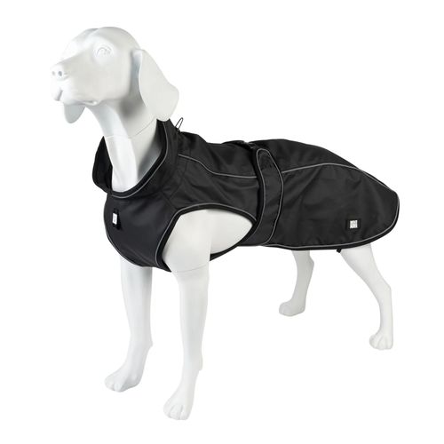 Max&Molly Raincoat for Dogs Matrix 2.0 Black - kurtka dla psa, płaszcz przeciwdeszczowy, czarny