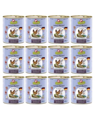GranataPet Fish & Poultry - bezzbożowa mokra karma dla psa, ryby i drób - 12x 800g - PROMOCJA ze względu na datę najlepiej spożyć przed 01.04.2025