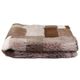 Blovi DryBed VetBed A+ - Non-Slip Pet Bed, Brown Checkered (Patchwork)