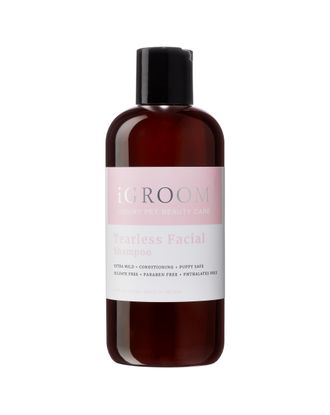 iGroom Tearless Facial Shampoo - delikatny szampon do pyska psa i kota, nie powoduje łzawienia, koncentrat 1:8