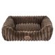 Biglo Cobe Dark Brown - Comfortable & Soft Dog Bed Sofa, Dark Brown