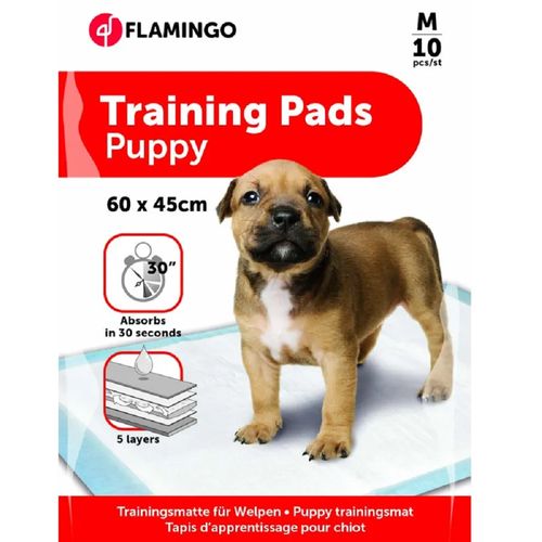 Flamingo Training Pads M (60x45cm) - podkłady dla psa do nauki czystości, 5 warstwowe
