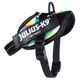 Julius-K9 IDC Powerharness Retro - szelki dla psa, z odblaskami, w kolorowe trójkąty