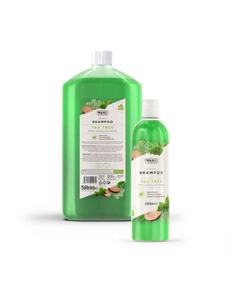 Wahl Tea Tree Shampoo - antybakteryjny szampon dla psa z problemami skórnymi, koncentrat 1:11