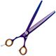 P&W Carat Lefty Chunker Scissors 7,5" - degażówki jednostronne leworęczne z mikroszlifem, 28 ząbków