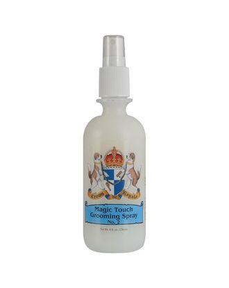 Crown Royale Magic Touch Formula 2 RTU - spray antystatyczny i nabłyszczający do krótkiej i średniej sierści psa - 236ml