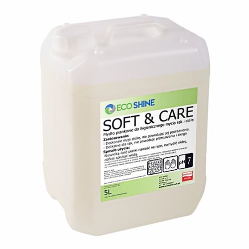 Eco Shine Soft&Care 5L - delikatne mydło piankowe do mycia rąk