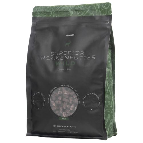 Escapure Superior Wild Adult 1,5kg - bezzbożowa monoproteinowa sucha karma dla psa, dziczyzna