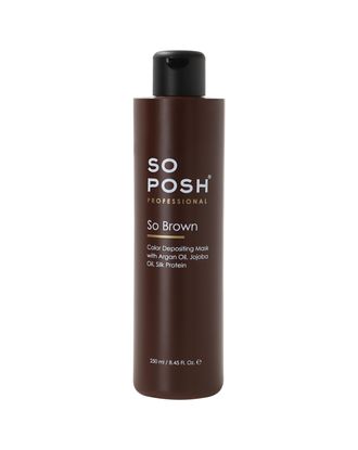 So PosH So Brown Color Depositing Mask - profesjonalna maska koloryzująca do brązowej sierści 