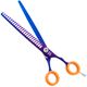 P&W Carat Chunker Scissors 7,5" - degażówki jednostronne, 24 ząbki