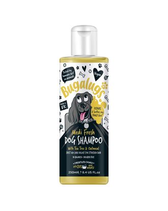 Bugalugs Medi Fresh Shampoo - szampon przeciwświądowy dla psa, z owsem i olejkami eterycznymi - 250ml