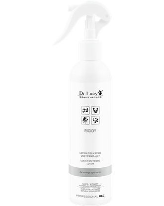 Dr Lucy Rigidy - lotion usuwający zmiękczenie sierści półdługiej, długiej i szorstkiej - 250ml
