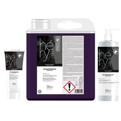 Hery Shampooing Poils Noirs - szampon intensyfikujący ciemny i czarny kolor szaty u psów