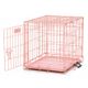 MidWest iCrate Fashion Pink rozmiar S, 61x46x48cm, różowa, jednodrzwiowa, klatka dla psa