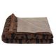 Blovi DryBed VetBed A - Non Slip Pet Bed, Brown-Black