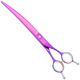 P&W ButterFly Side Curve Scissors 8" - profesjonalne nożyczki groomerskie proste, zagięte w bok, minimalizujące linię cięcia