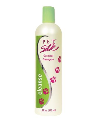 Pet Silk Oatmeal Shampoo - owsiany szampon dla psa i kota, do skóry suchej, wrażliwej i podrażnionej, koncentrat 1:16 - 473ml