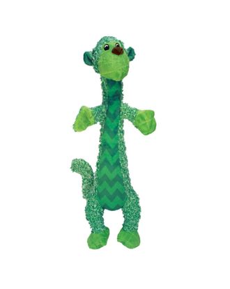 KONG Shakers Luvs Monkey S - zabawka piszcząca dla psa, małpka do potrząsania