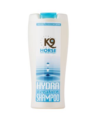K9 Horse Hydra Keratin+ Shampoo - for Damaged, Dry, Dull and Lackluster Hair, 1:20 Concentrate - 300ml