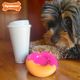 Nylabone Extreme Chew Donut - Very Hard Dog Chew, Donut with Bacon Scent