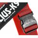 Julius-K9 IDC Color&Gray Belt Harness Red - szelki pasowe, uprząż dla psa, czerwona