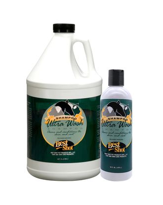 Best Shot Ultra Wash Shampoo - kondycjonujący, niskopieniący szampon do zasadniczego mycia psa, kota i konia, koncentrat 1:7