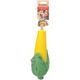 Flamingo Seezo Corn Toy - gumowa zabawka dla psa z efektami dźwiękowymi, kukurydza