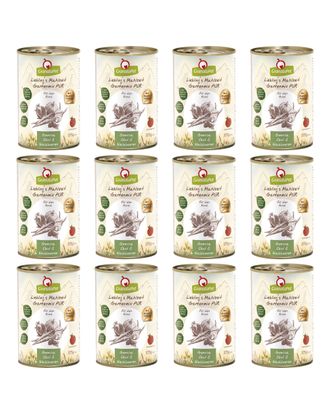 GranataPet Garden Mix Pure - warzywa dla psa, uzupełnienie gotowanej diety BARF - 12x 375g - PROMOCJA ze względu na datę najlepiej spożyć przed 27.03.2025