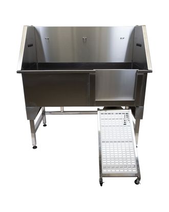 ShowTech Groom-X Bath - wanna groomerska ze stali nierdzewnej, z rampą na kołach