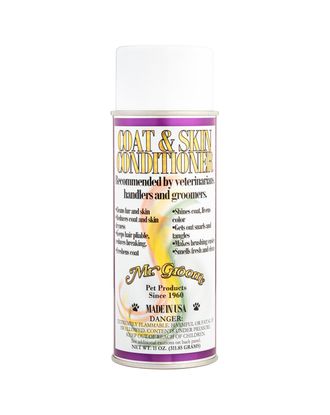Mr Groom Coat & Skin Conditioner 312g - odżywka w sprayu z lanoliną ułatwiająca rozczesywanie i odżywiająca sierść i skórę