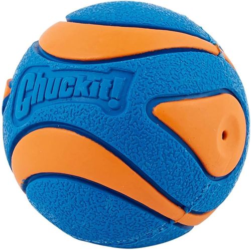 Chuckit! Ultra Squeaker Ball L (7,6cm) - sprężysta piłka dla psa, z piszczałką