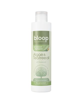 Bloop All Natural Algae & Tea Tree Oil Shampoo - naturalny szampon oczyszczający dla psa z algami i olejkiem z drzewa herbacianego, koncentrat 1:10
