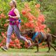 Kurgo Springback Running Leash 122cm - Elastic Dog Running Leash with Neoprene Padding