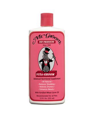 Mr Groom Vita-Groom - suplement diety wspomagający prawidłowe funkcjonowanie skóry psa i kota - 355ml
