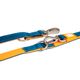 Max&Molly Multi-Leash Matrix Orange - smycz przepinana dla psa z odblaskowymi przeszyciami, 200cm