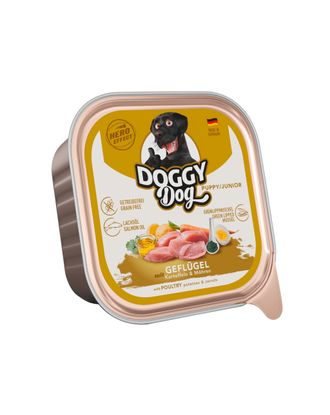 Doggy Dog Poultry Puppy/Junior 150g - bezzbożowa mokra karma dla szczeniaka, z drobiem