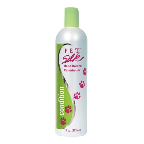 Pet Silk Island Breeze Conditioner 473ml - odżywka do każdego typu sierści, o świeżym zapachu bryzy morskiej, koncentrat 1:16