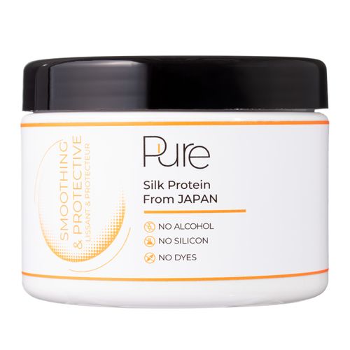 Diamex Pure Smoothing & Protective 500ml - intensywna maska wygładzająco-ochronna do sierści psa, z proteinami jedwabiu