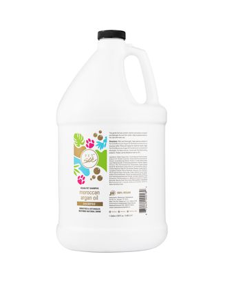 Pet Silk Vegan Moroccan Argan Oil Shampoo - wygładzający szampon do sierści z olejkiem arganowym, koncentrat 1:16 - 3,8L