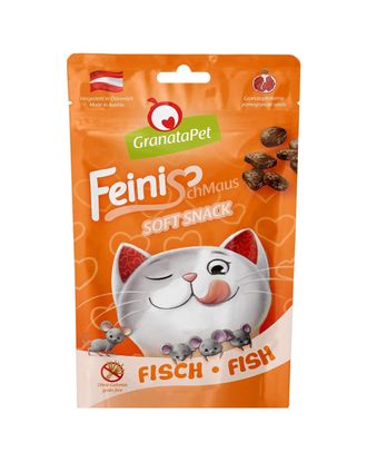 GranataPet FeiniSchmaus Fish 50g - miękkie smaczki dla kota, ryba