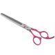 Jargem Fuchsia Blenders - Single Thinning Scissors With Decorative Screw and Ergonomic Handle