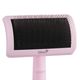 Blovi Tuffer Hard Grooming Slicker Brush - with Short 12mm Pins, Pink