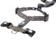Max&Molly Comfort Harness Matrix 2.0 Stone - miękkie szelki dla psa, z identyfikatorem QR i regulacją, szare