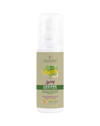 FluidoPet Flash Spray - preparat odstraszający insekty dla psa i kota - 100ml