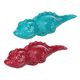Flamingo Iguana Dog Toy 26cm - gumowa jaszczurka na przysmaki dla psa, z piszczałką