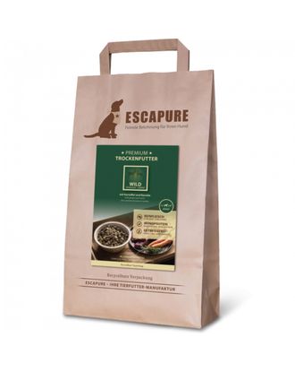 Escapure Premium Wild Adult - wysokiej jakości karma dla psa, dziczyzna wypiekana w piecu - 1,5kg