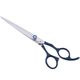 Jargem Straight Scissors - Grooming Shears With Soft Ergonomic Handle, Navy Blue