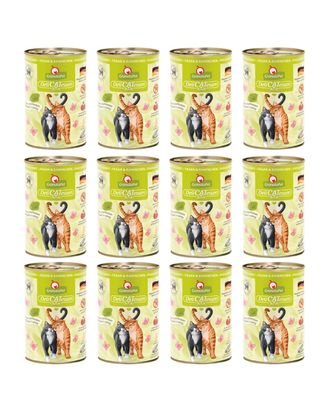 GranataPet DeliCatessen Pheasant &amp; Coney - bezzbożowa mokra karma dla kota, bażant z królikiem - 12x 400g