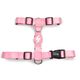 Dashi Solid Back Harness Baby Pink - regulowane szelki guard dla psa, jasny róż
